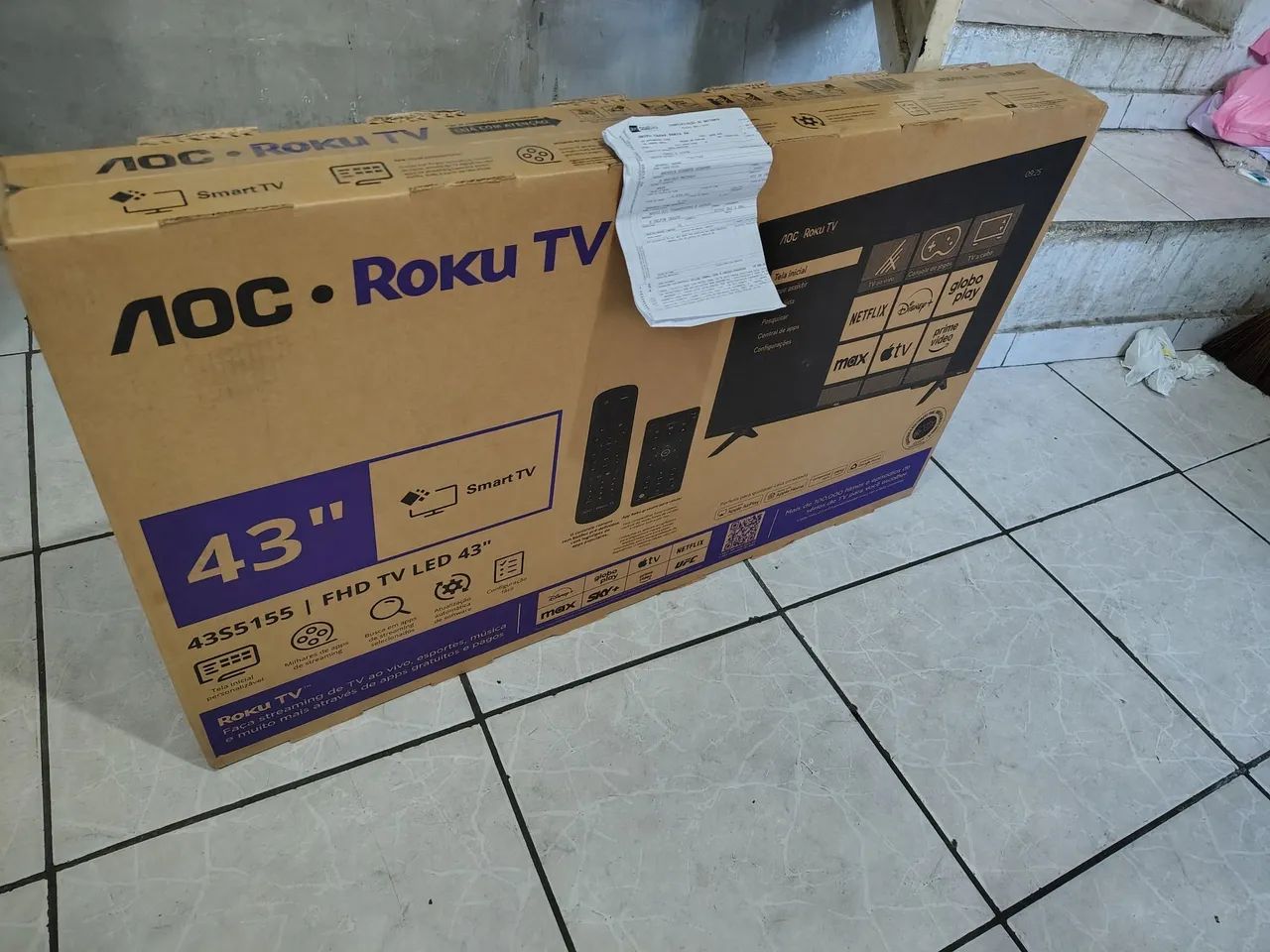 TV 43 POLEGADAS AOC ROKU  - Foto 3