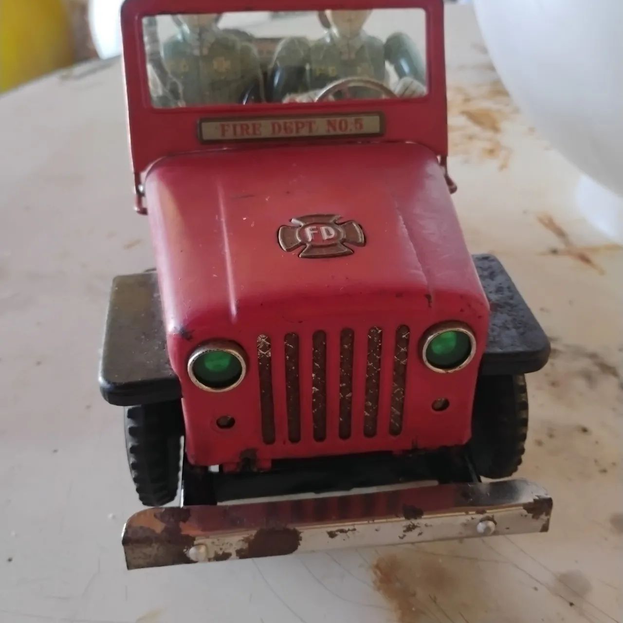Jeep antigo de ferro, Nomura fire Commander, de 1950 - Foto 3