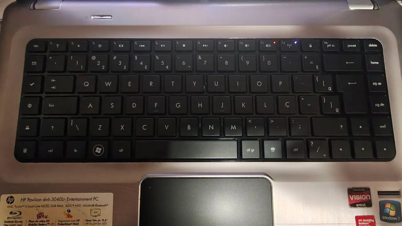 Notebook HP Dv6 SSD 128Gb - Foto 2
