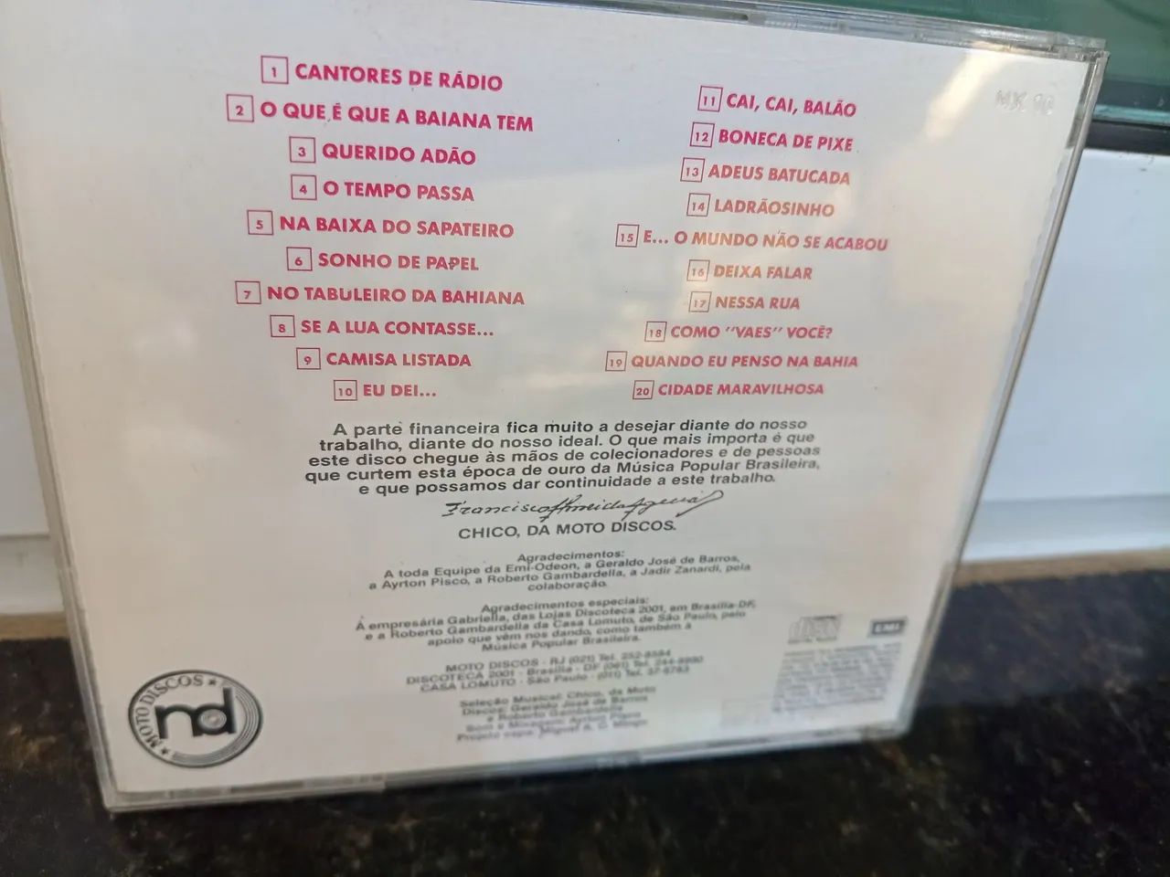 Cd Carmem Miranda e aurora miranda ótimo estado  - Foto 4
