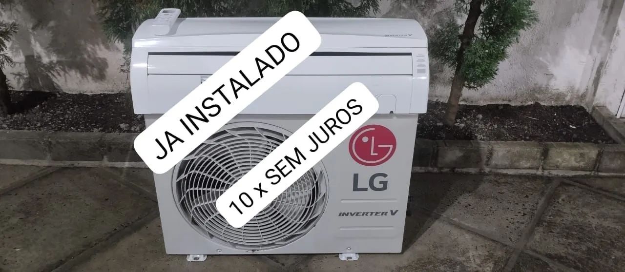 AR + INSTALAÇÃO + MATERIAL 