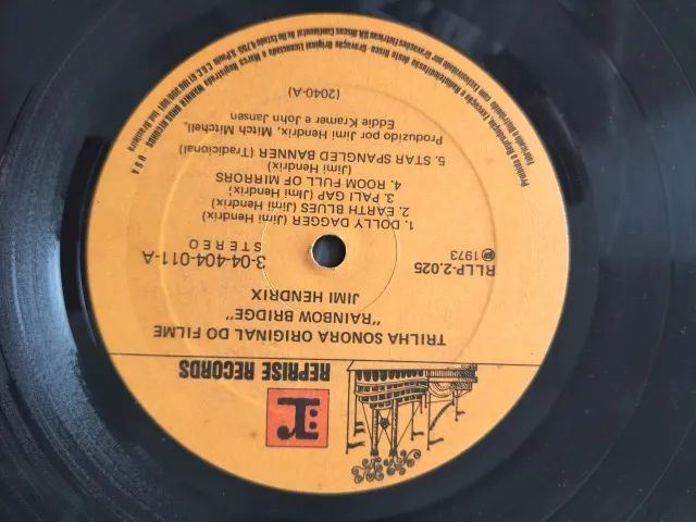 LP Jimi Hendrix - Rainbow Bridge (Nacional 1973) - CDs, DVDs etc