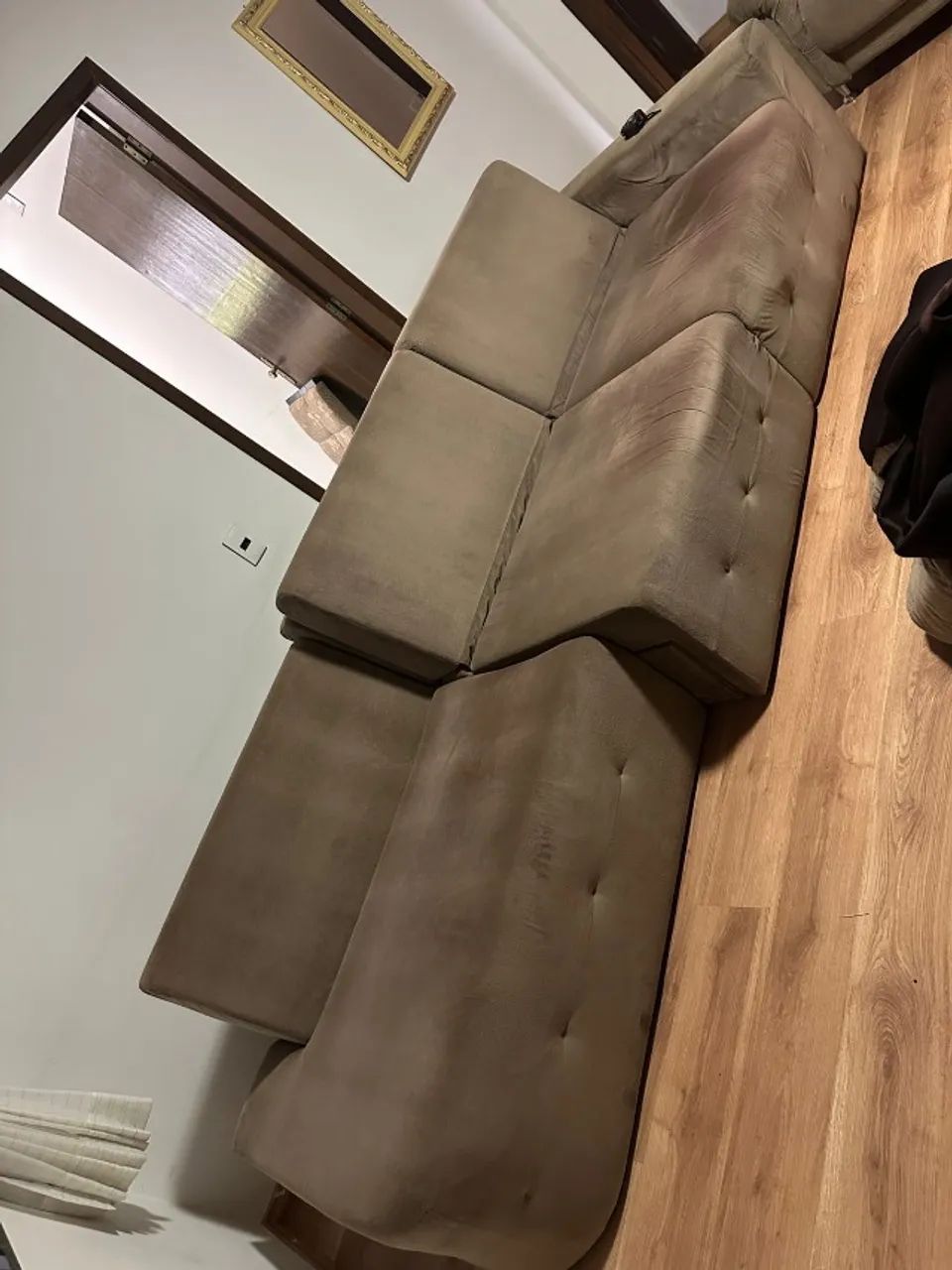 Sofá Cama de Canto 4 Lugares -  Mag Decor