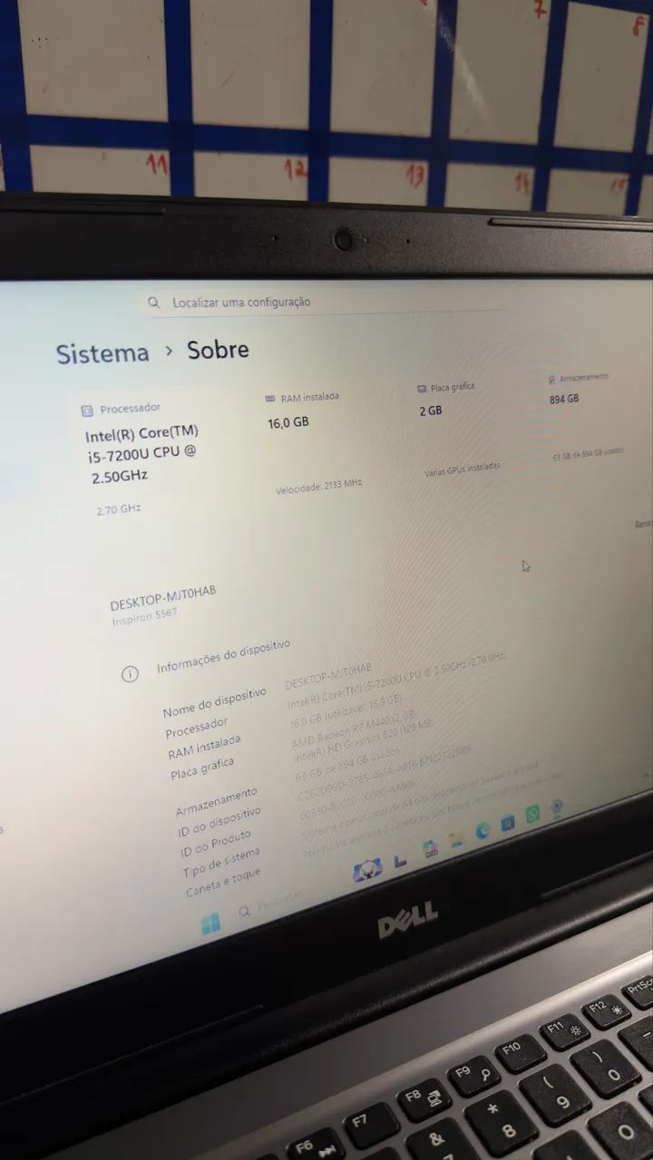Notebook Dell i5 7 Gen - Foto 4