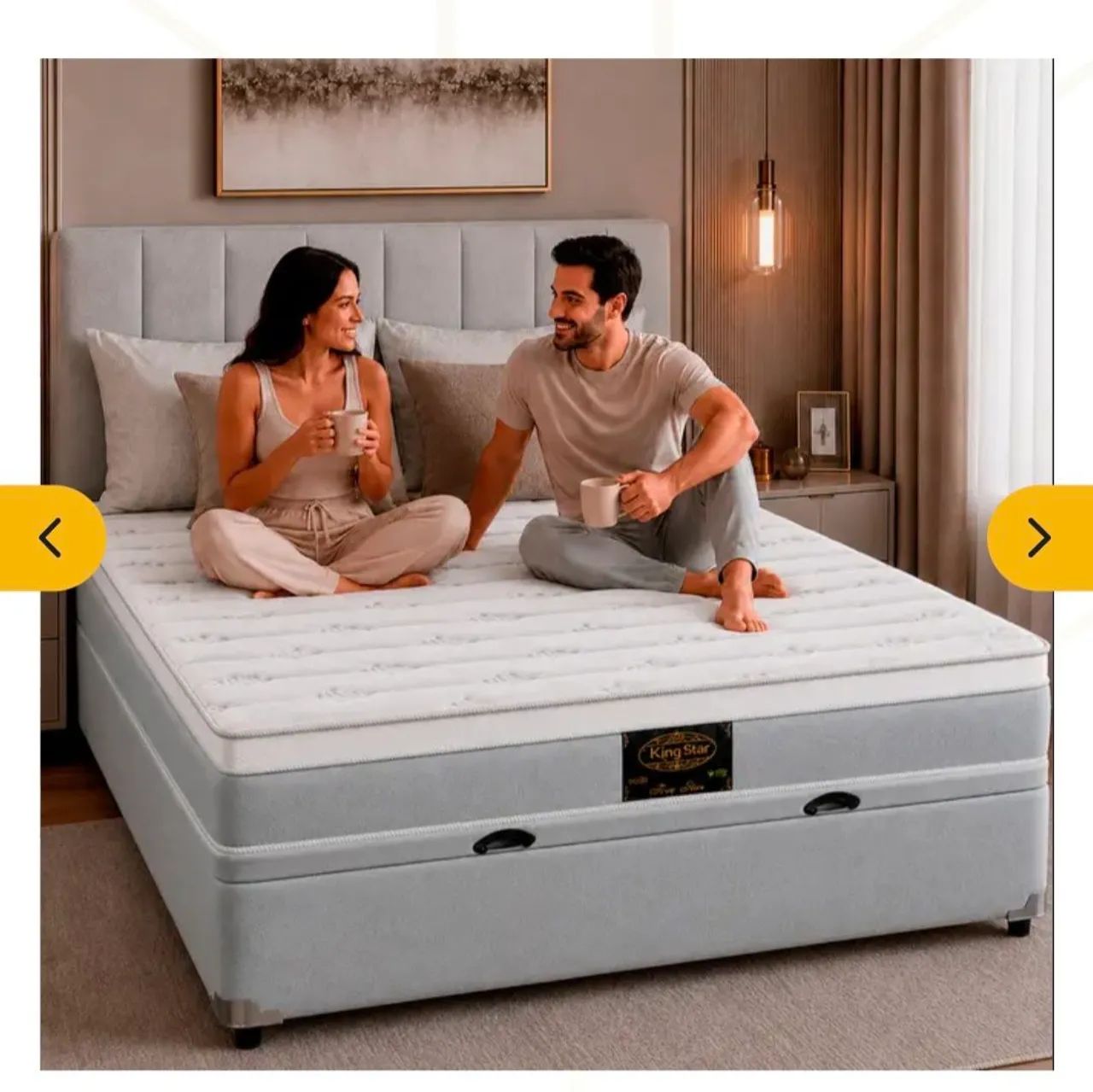 Cama Box Bau Casal - Foto 3