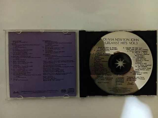 CD - Olivia Newton-John "Olivia's Greatest Hits Vol. 3" - Foto 3