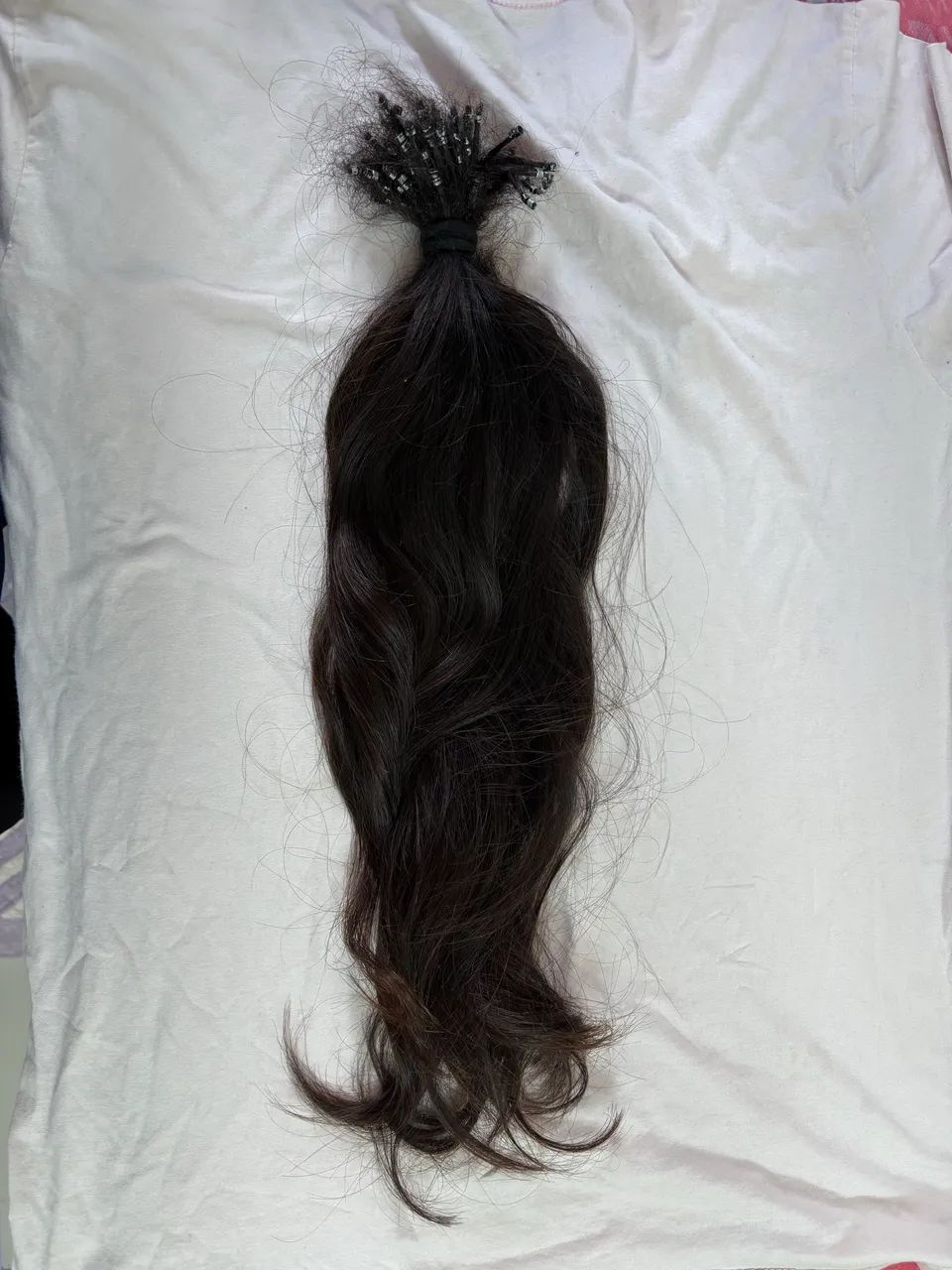 CABELO 90 GRAMAS CASTANHO ESCURO - Foto 3