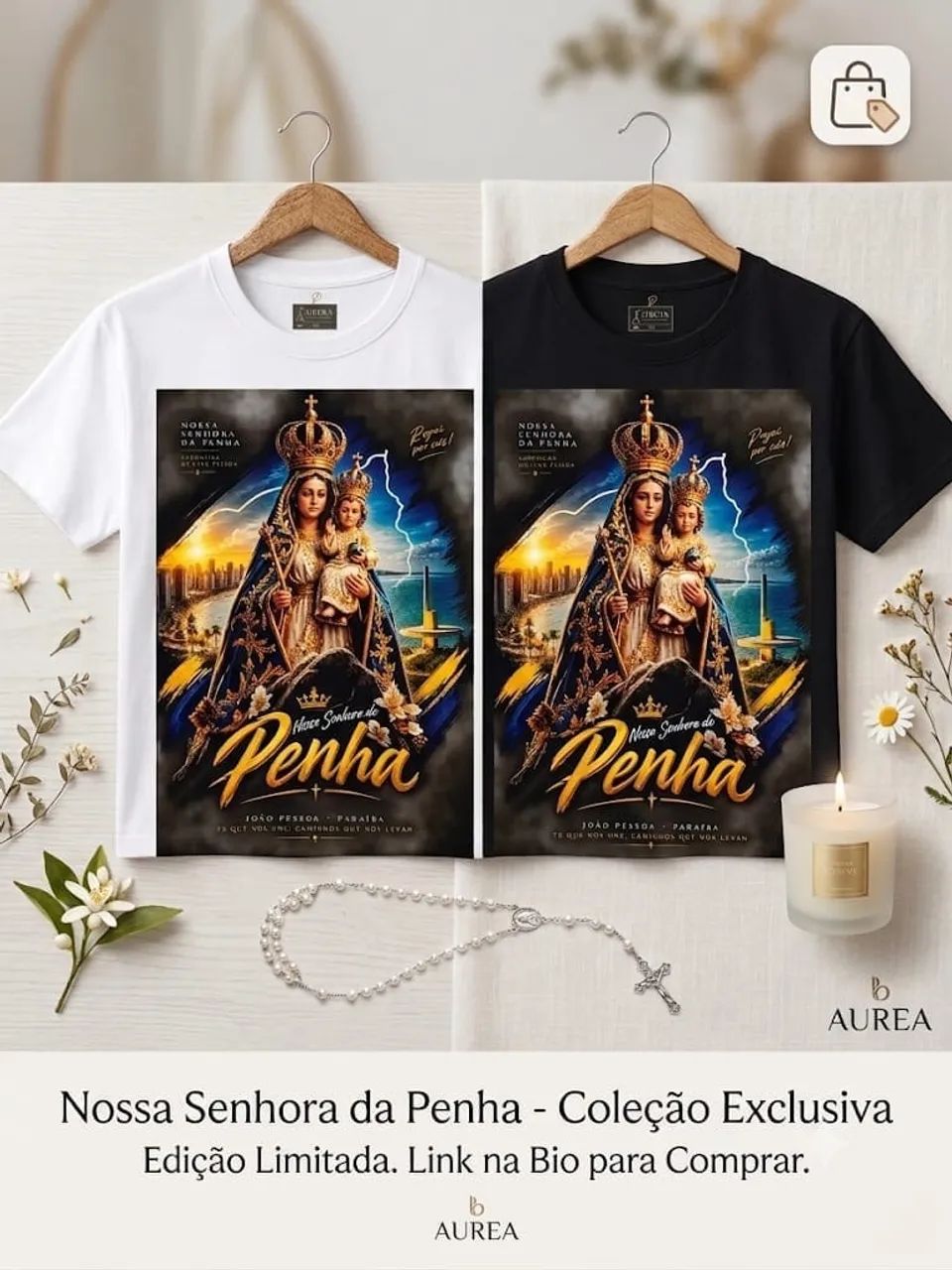 Camisa Nossa Senhora da Penha  - Foto 3