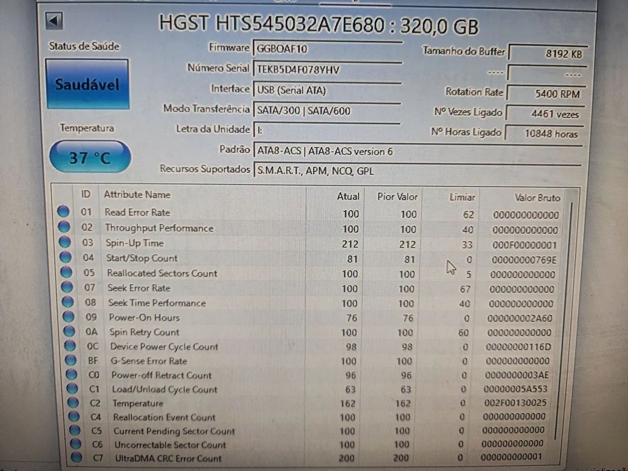 Hd notebook 320gb - Foto 3