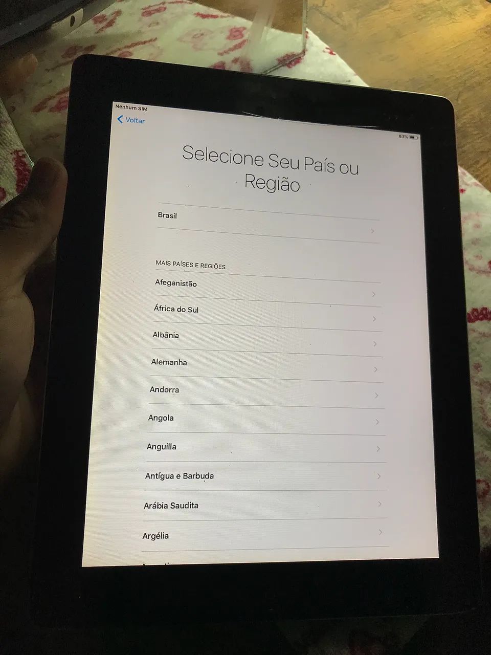 iPad 2 Geração (usado) funcionando