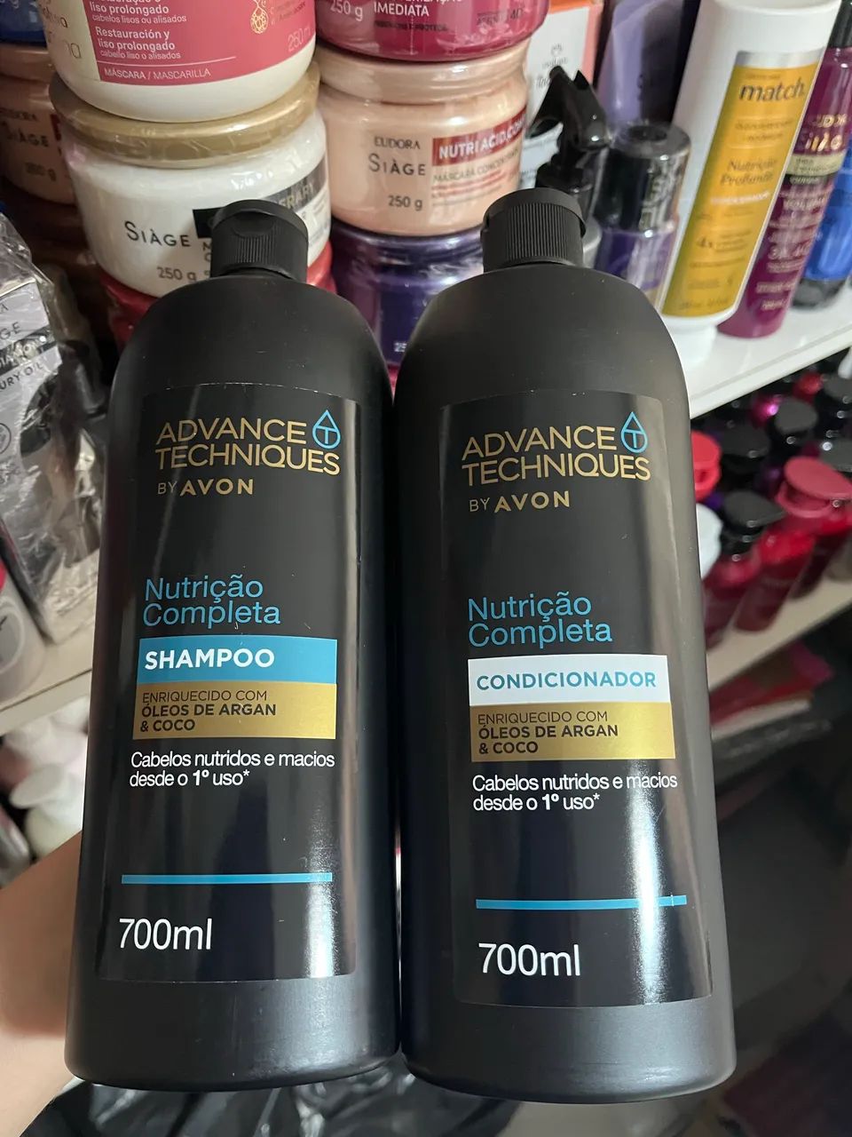 Shampoo e condicionador 