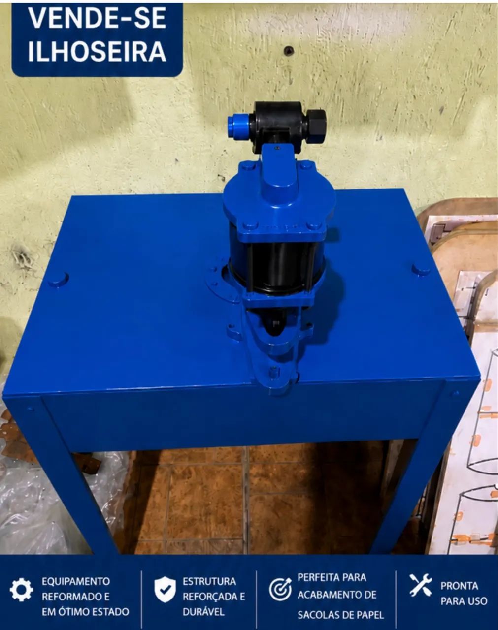 Vende-se Ilhoseira com acionamento no pedal!