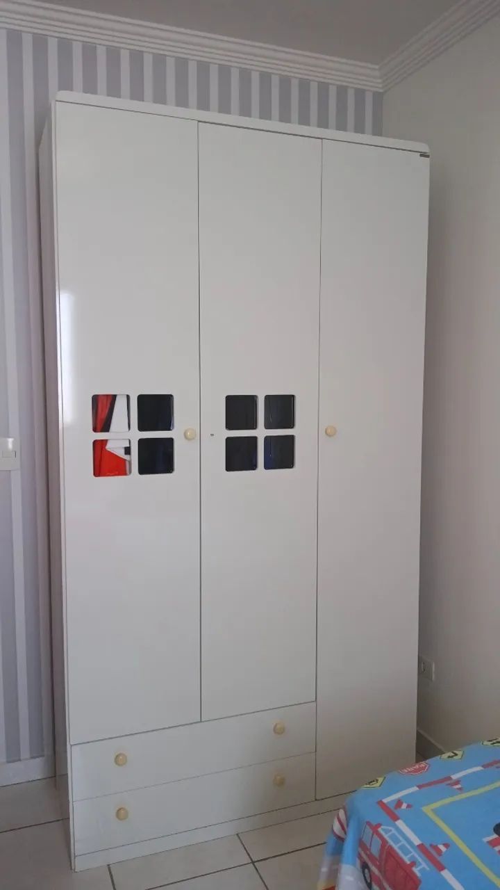 Guarda roupa infantil bebê DIVICAR