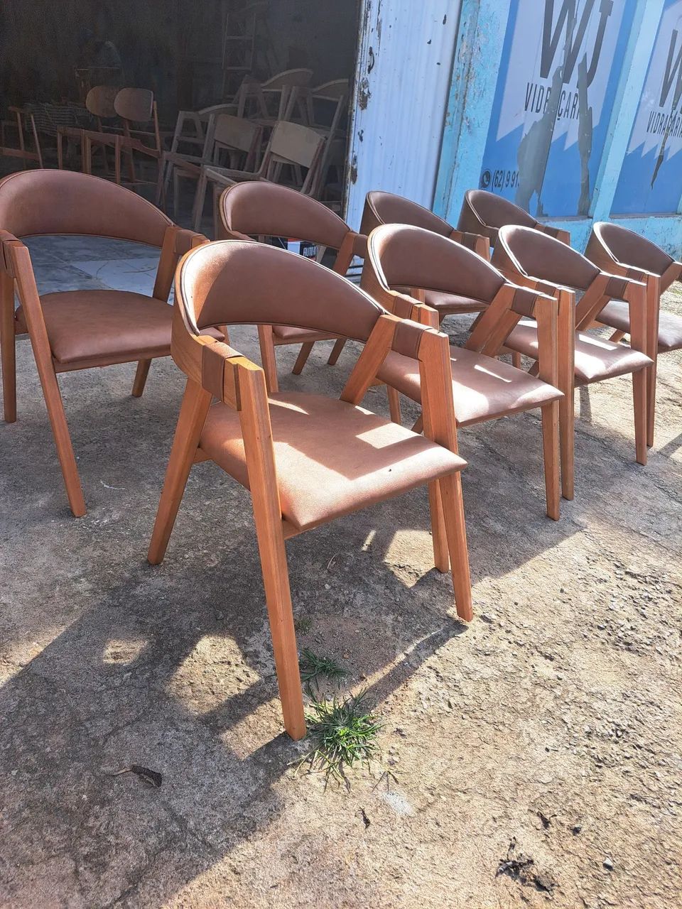 Cadeiras cavalete a pronta entrega .... - Foto 4