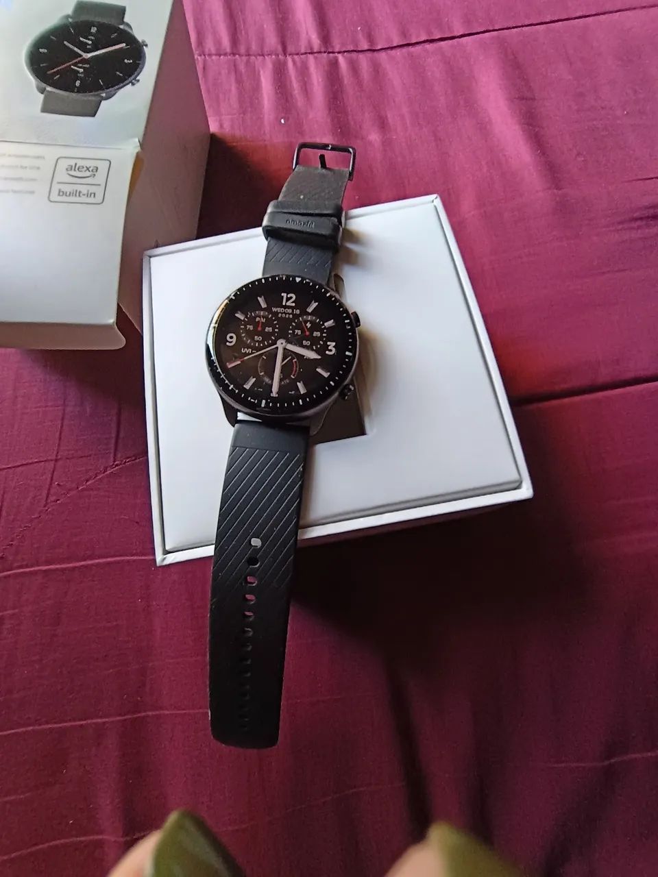 Smartwatch Amazfit GTR 2 Thunder Black - Foto 5