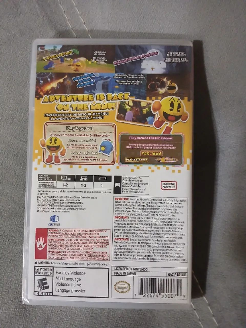 Pac-Man World Re-PAC 2 Switch Lacrado - Foto 2