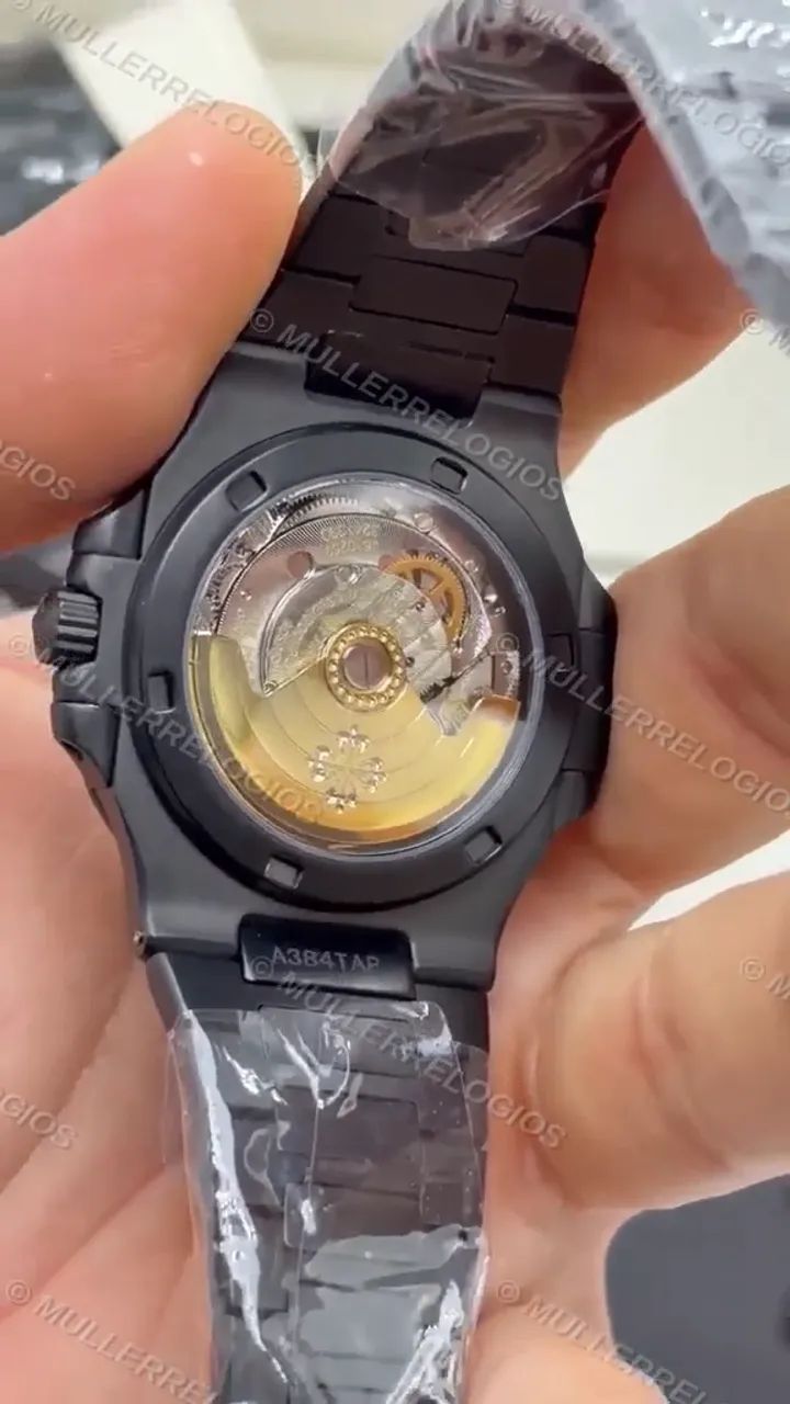 Patek Philippe Nautilus Clone Base ETA All Black