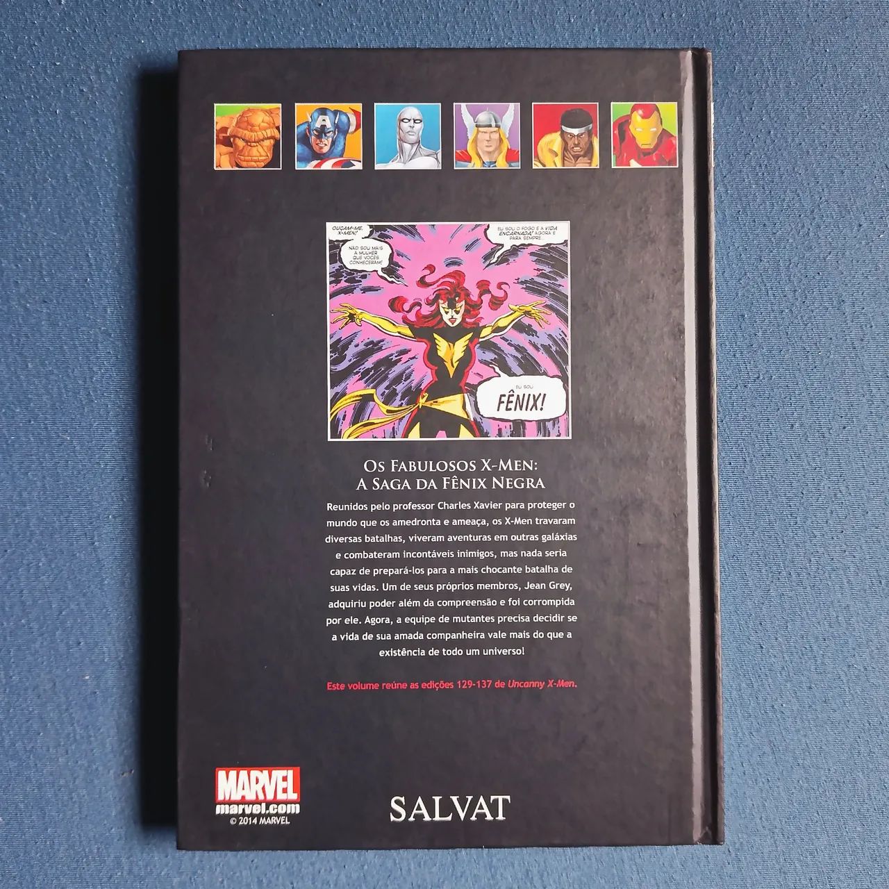 HQ Os Fabulosos X-Men - A Saga da Fênix Negra (Salvat Preta vol. 2