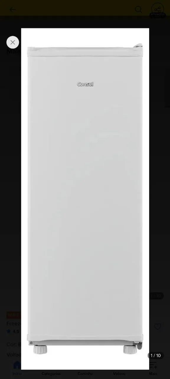 Freezer vertical 