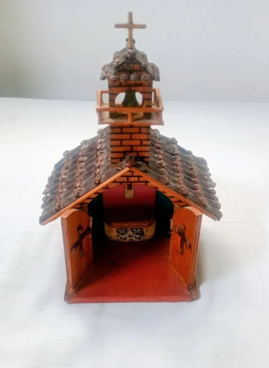 Mini capela madeira maciça  - Foto 2