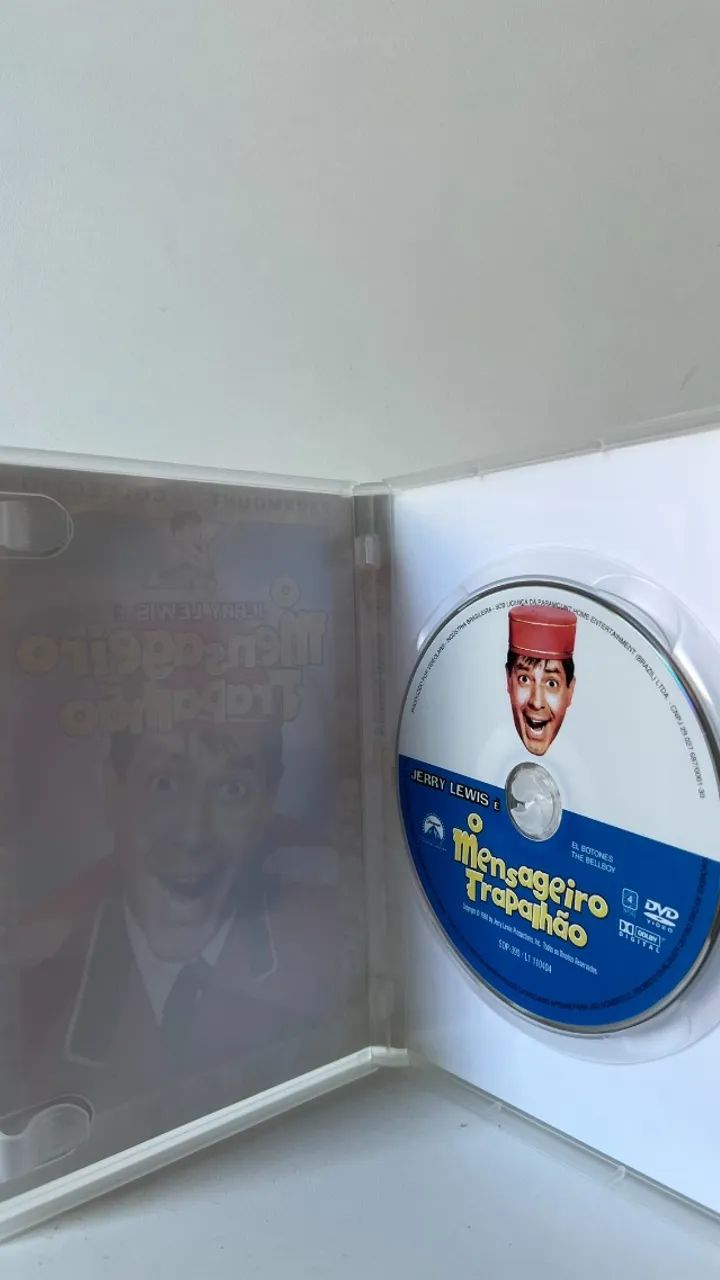 DVD - O Mensageiro Trapalhão: Jerry Lewis - Foto 2