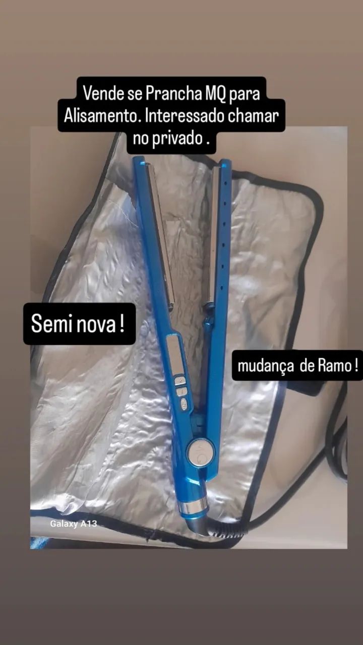 Prancha de titânio 