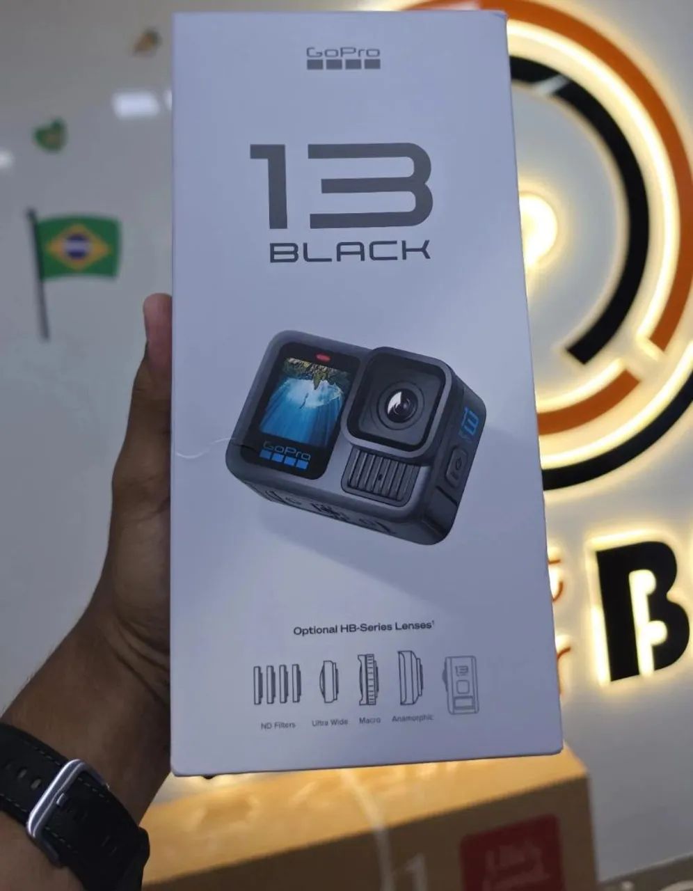 GO PRO 13 BLACK <br>R$2599,00 NOVA LACRADA