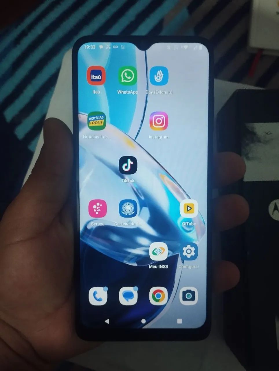 Vendo Celular motoe 22 128 gigas - Foto 2