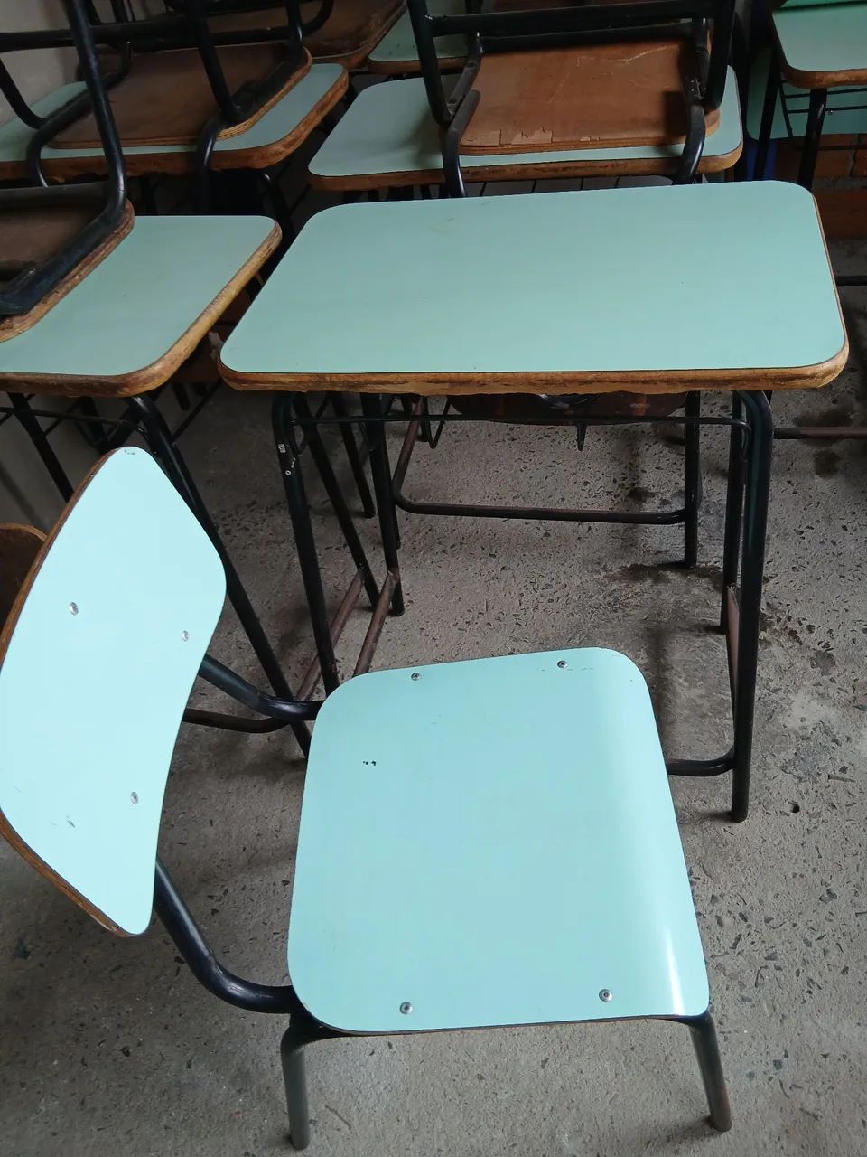 School Chair and Desk Set