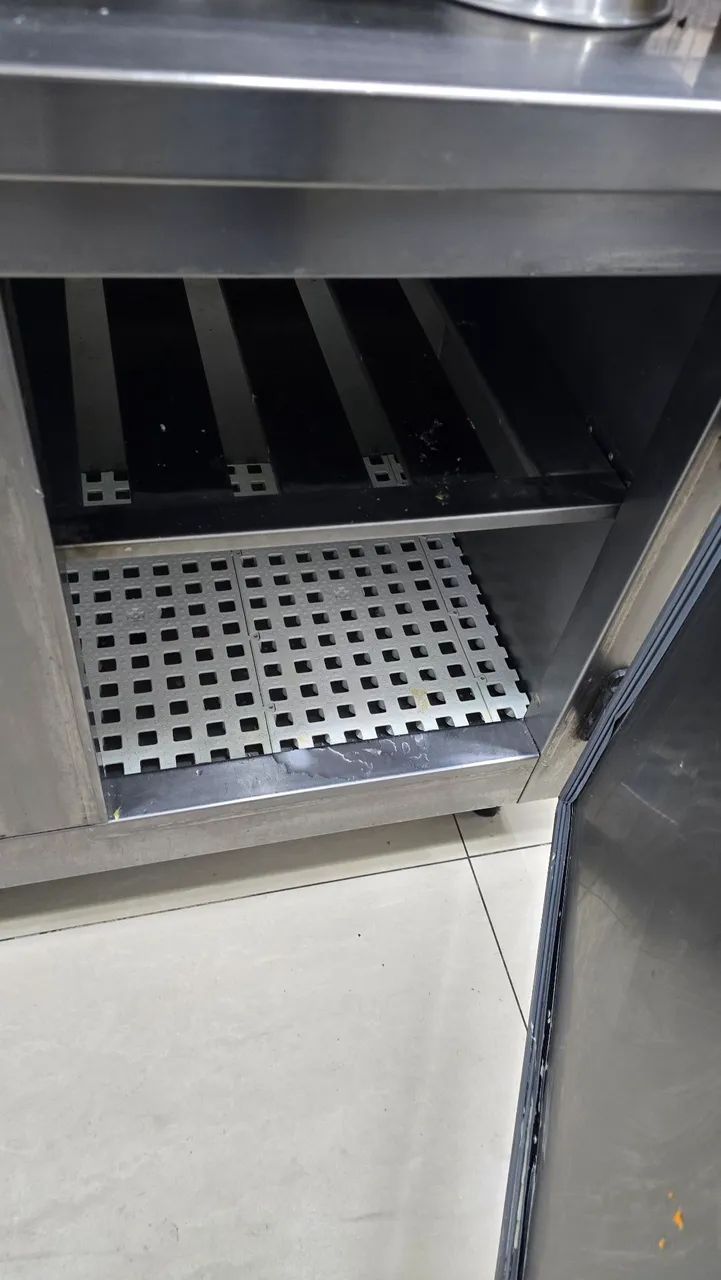 Balcão refrigerado 220v Inox profissional  - Foto 5