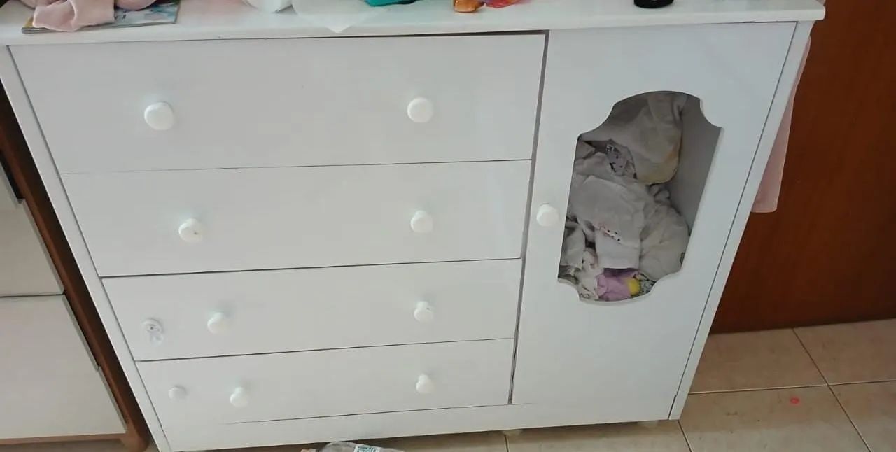 Cômoda quarto bebê prática e bonita