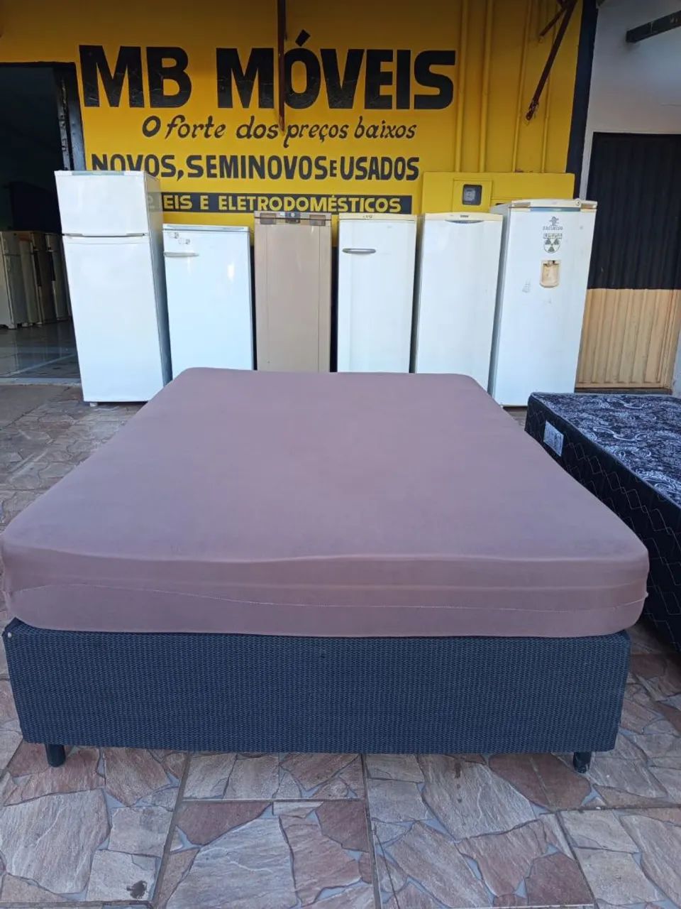 Cama box casal molas ensacadas  - Foto 3