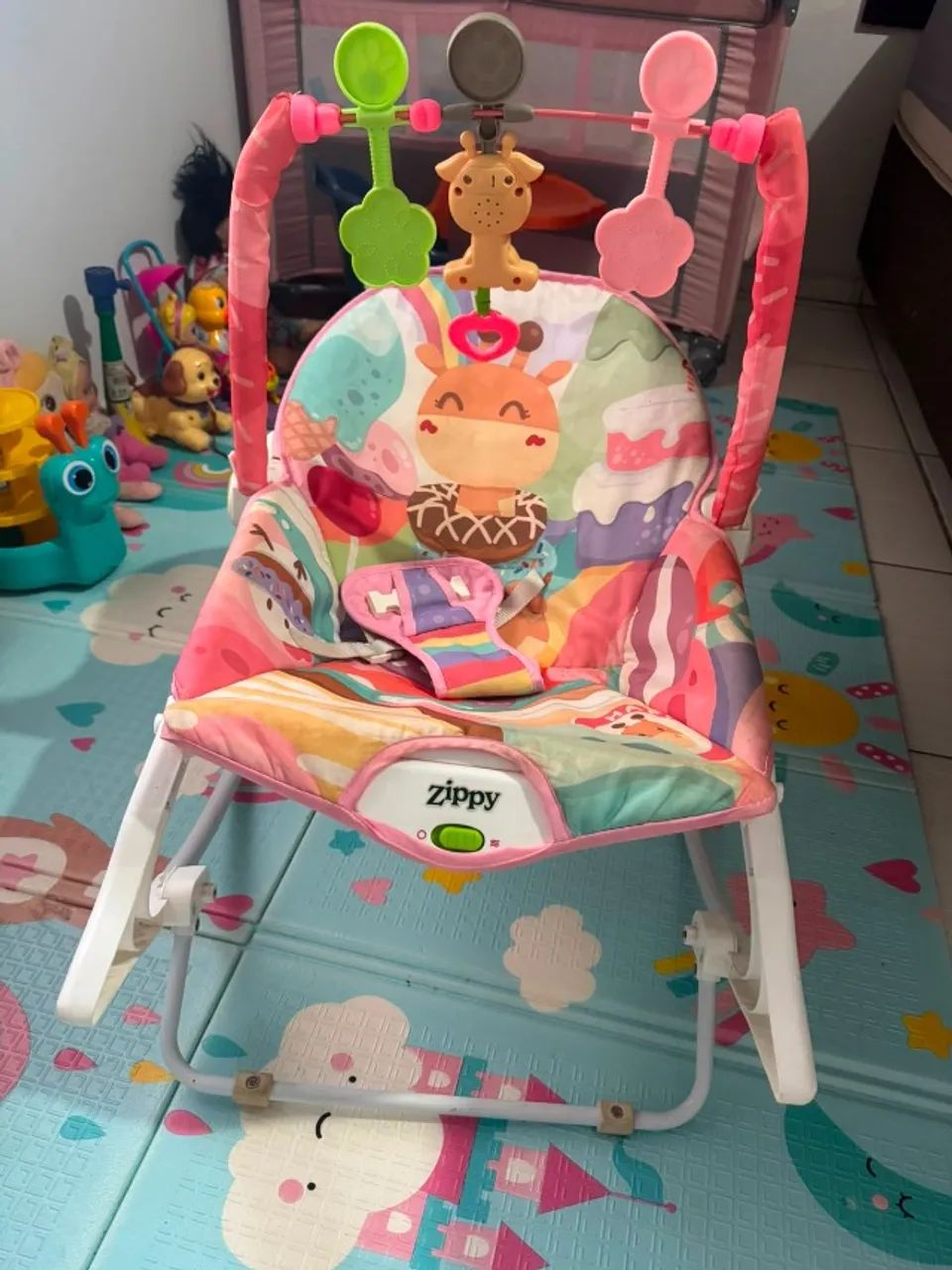 Cadeirinha de bebê que vibra  - Foto 3