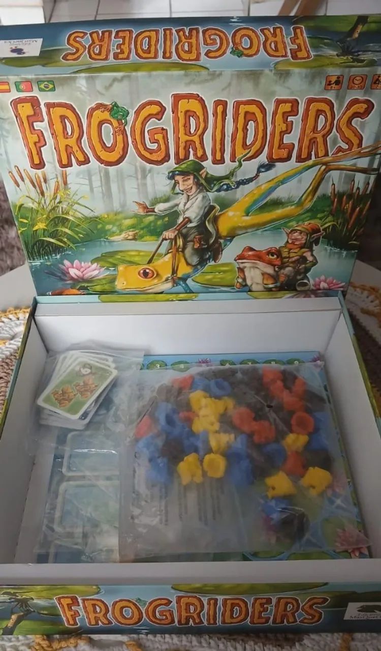 Jogo de Tabuleiro Frogriders - Foto 2