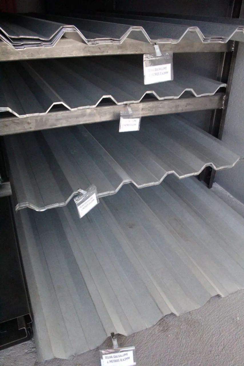 TELHA DE ZINCO GALVALUME 0,43mm - Foto 4