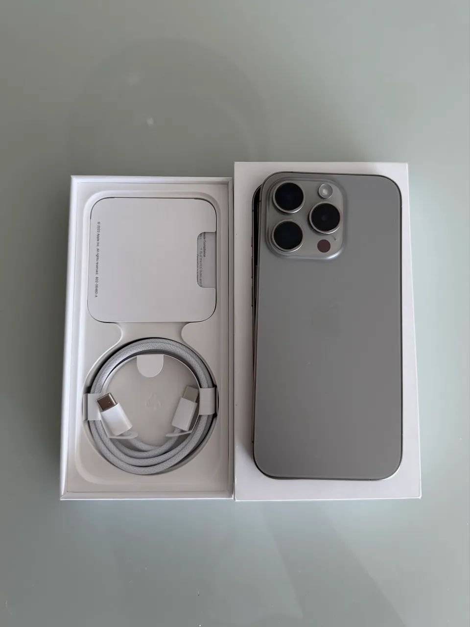 iPhone 15 Pro 256 GB - Titânio Natural| Impecável - Foto 2
