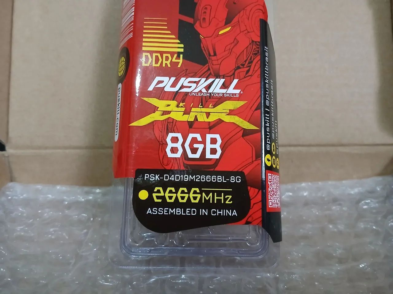 Memória ddr4 8GB 