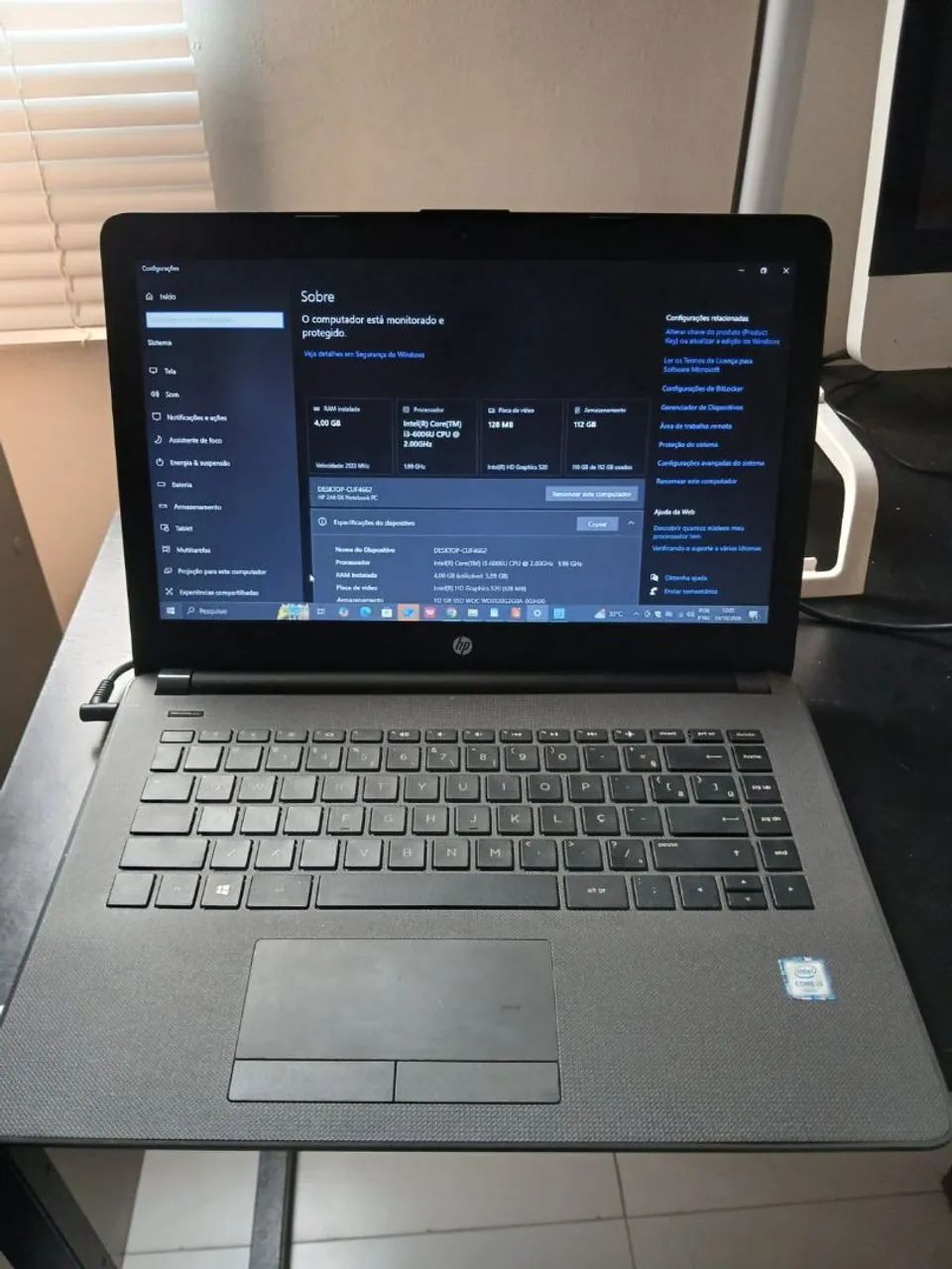 Notebook HP Intel i3 4Gig Ram  - Foto 4