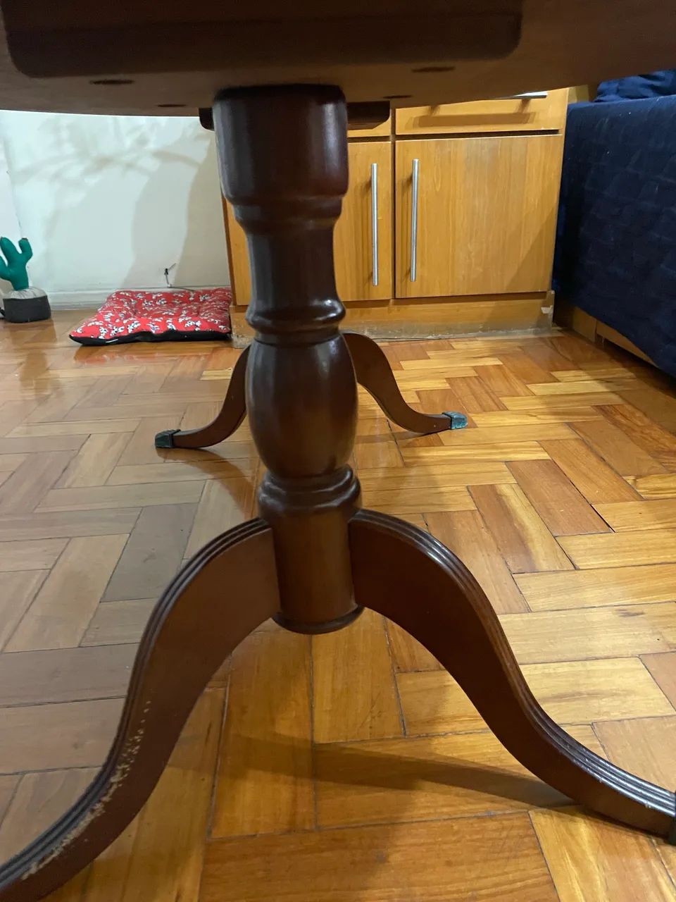 Mesa centro sala de madeira antiga - Foto 4