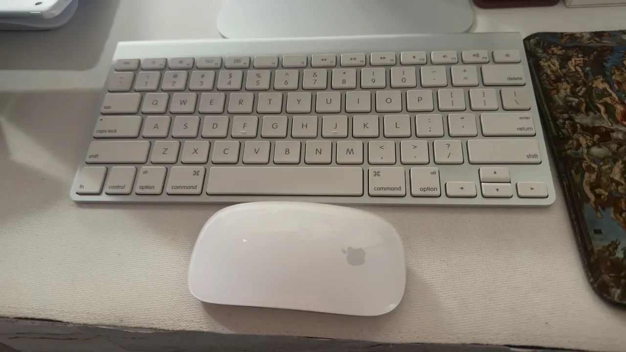 Apple Magic Mouse e Magic Keyboard 