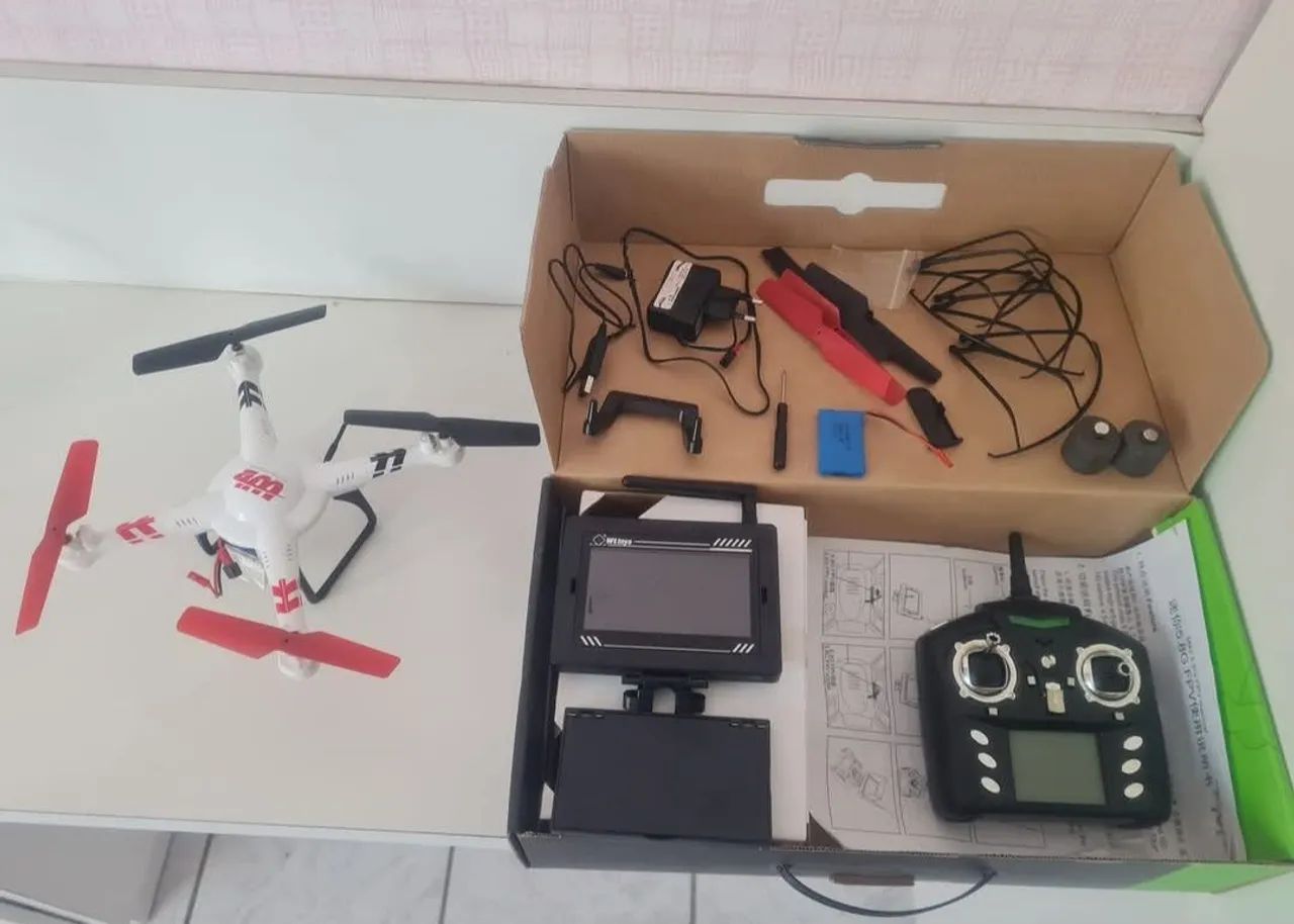 DRONE EXPLORE COOL COMBINATION SERIES. SEMIPROFISSIONAL Com tela LCD e 1 BATERIA EXTRA - Foto 4