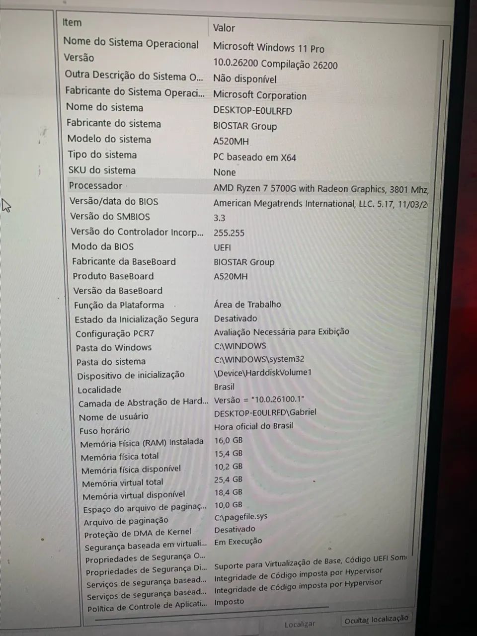 PC Gamer Ryzem 7 AMD  - Foto 2