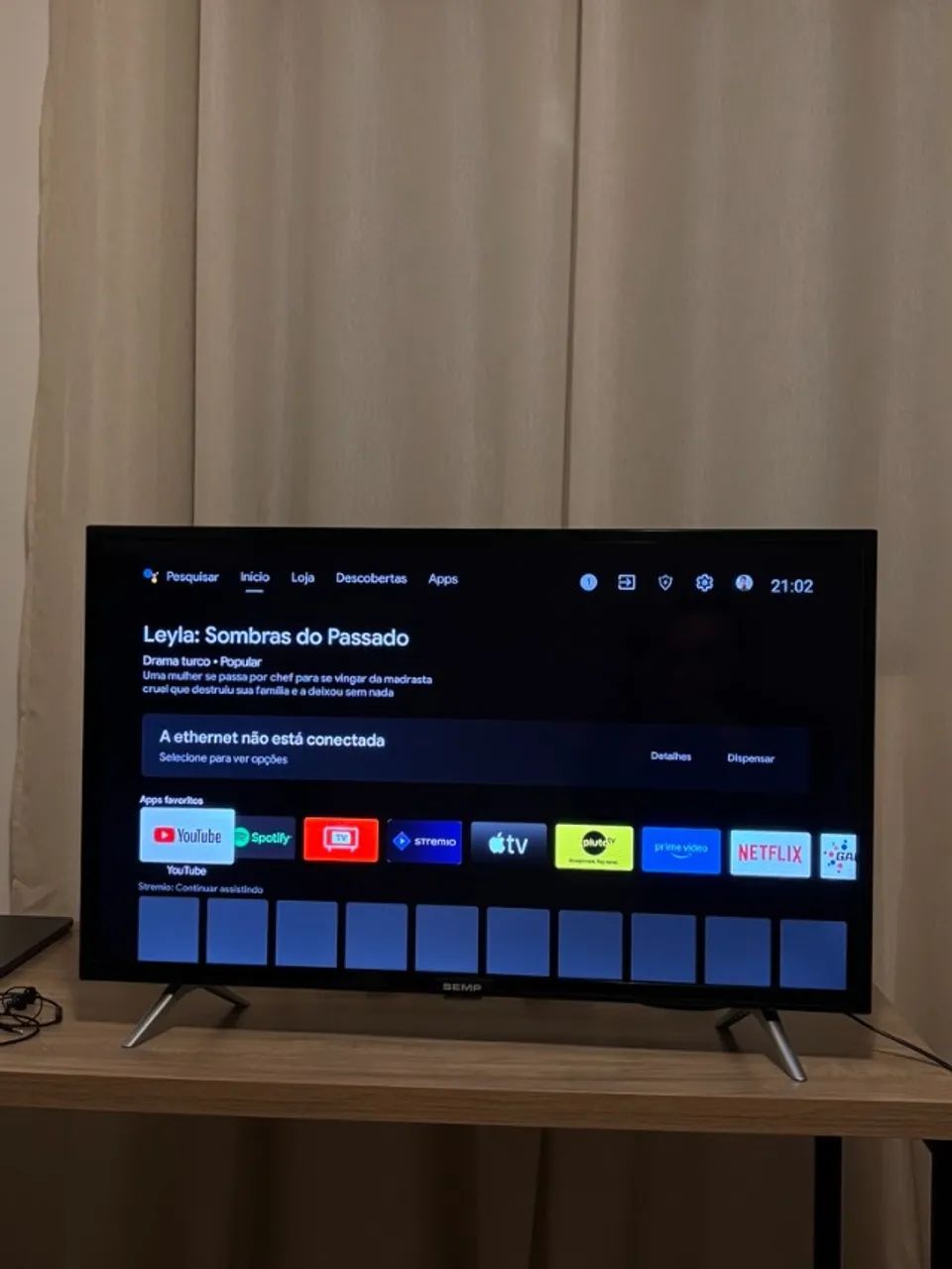 TV SEMP 32? Android TV - Modelo 32S5300