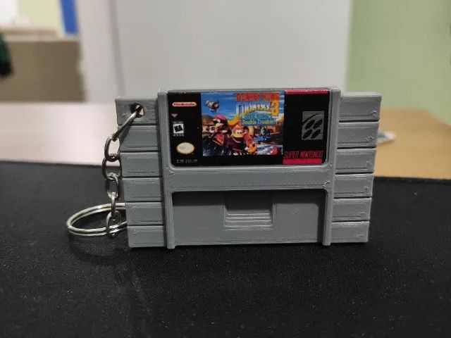 Chaveiro Cartucho Super Nintendo - Foto 4