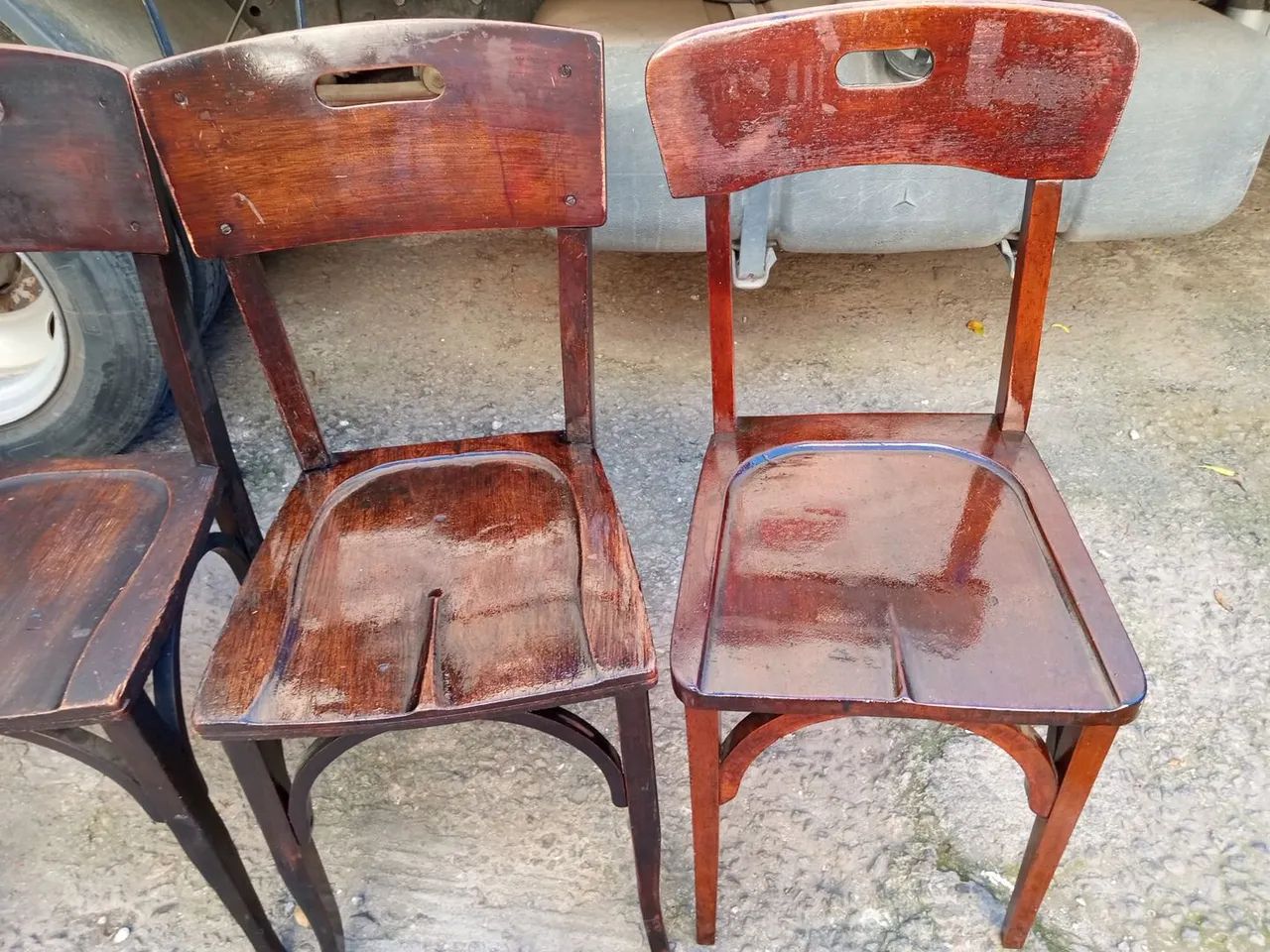 Cadeiras antiga  - Foto 2