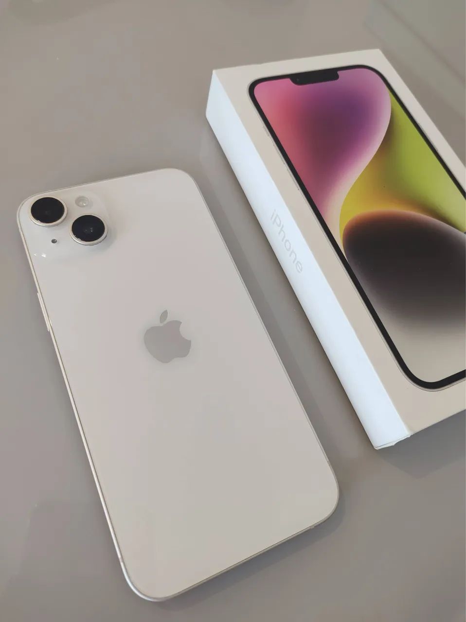 iPhone 14 Plus 256gb Branco (Impecável)