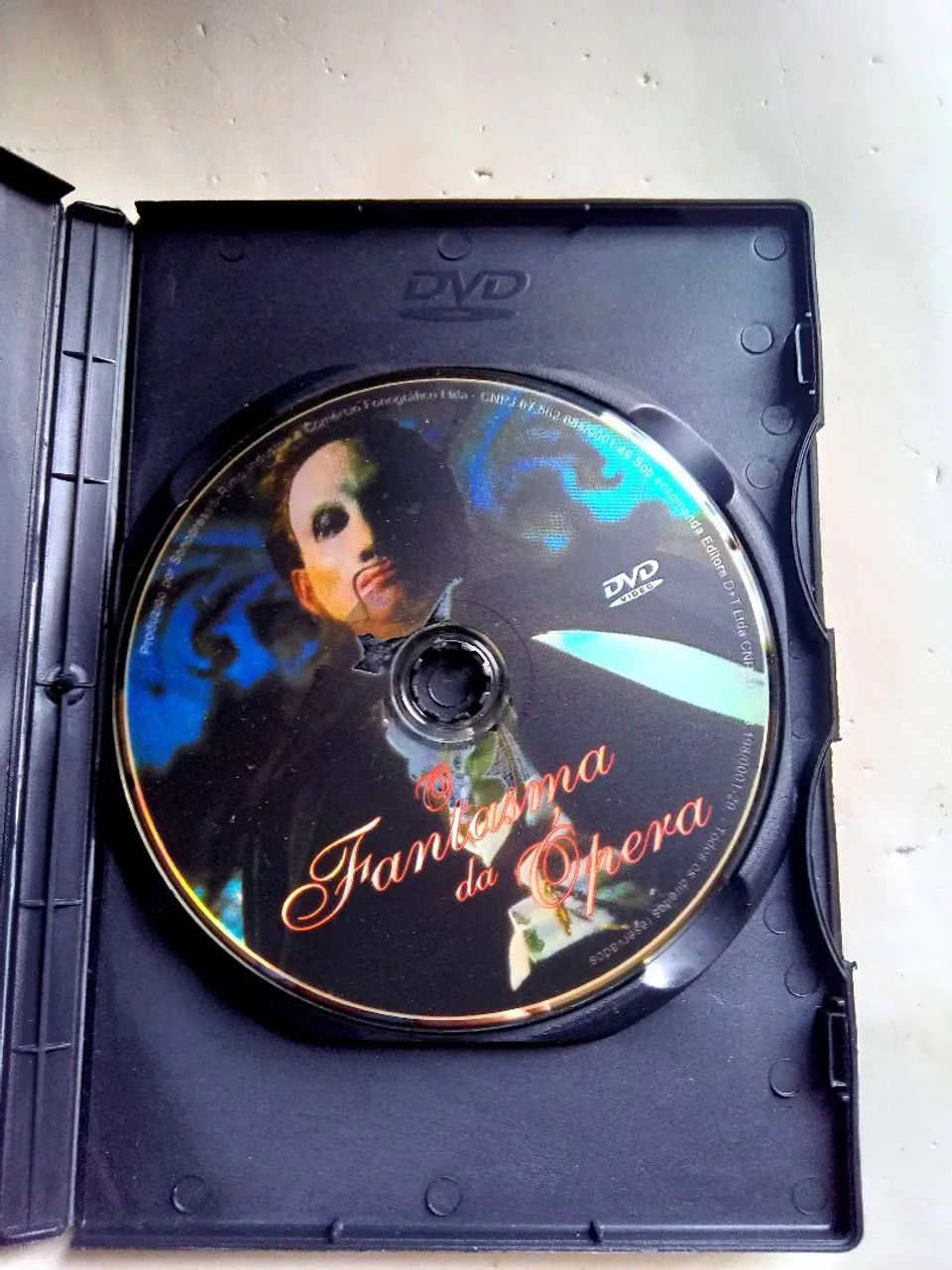 O Fantasma da Opera burt lascarter dvd filme terror clássico  - Foto 3