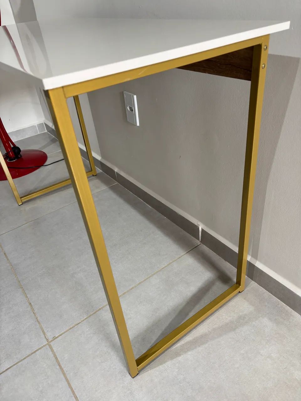 Mesa/Escrivaninha industrial 110x45 - Foto 4