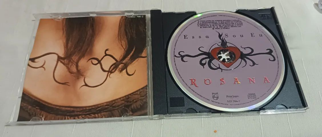 Raro Cd Rosana - Essa Sou Eu (1994) - Mídia Ótimo Estado - Foto 2