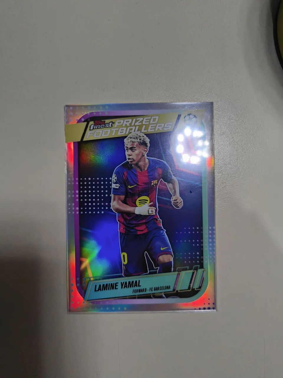 Card Lamine Yamal Prized 